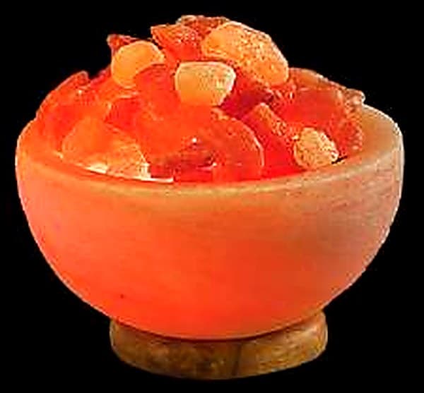 Bowl with Chunks 8 × 4″