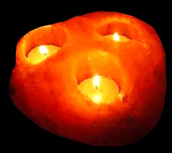 Round Carved — Two Wells